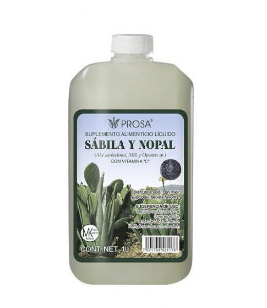 SABILA Y NOPAL LIQUIDO 1L