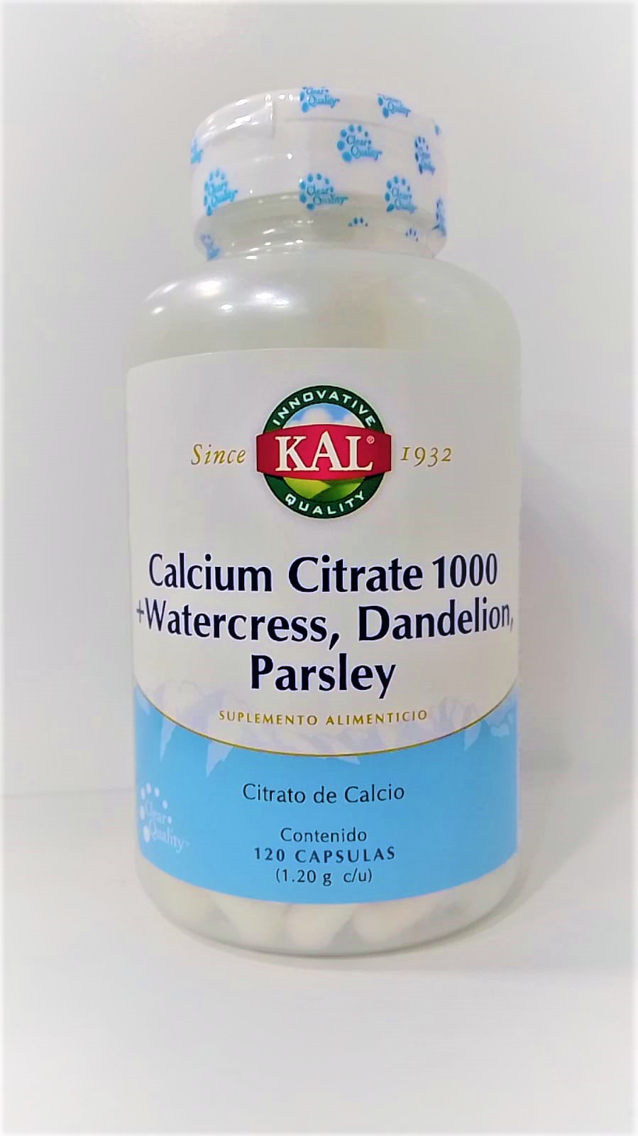 CALCIUM CITRATE 1000 + WATERCRESS, DANDELION, PARSLEY