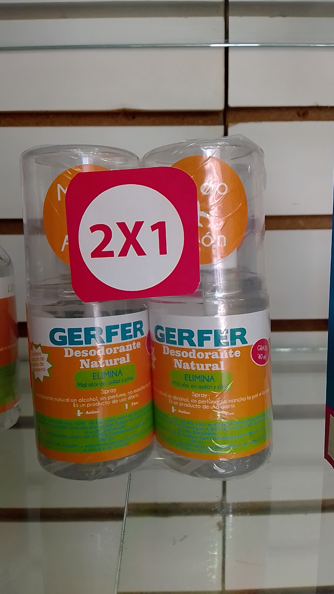 DESODORANTE NATURAL 100ml. GERFER