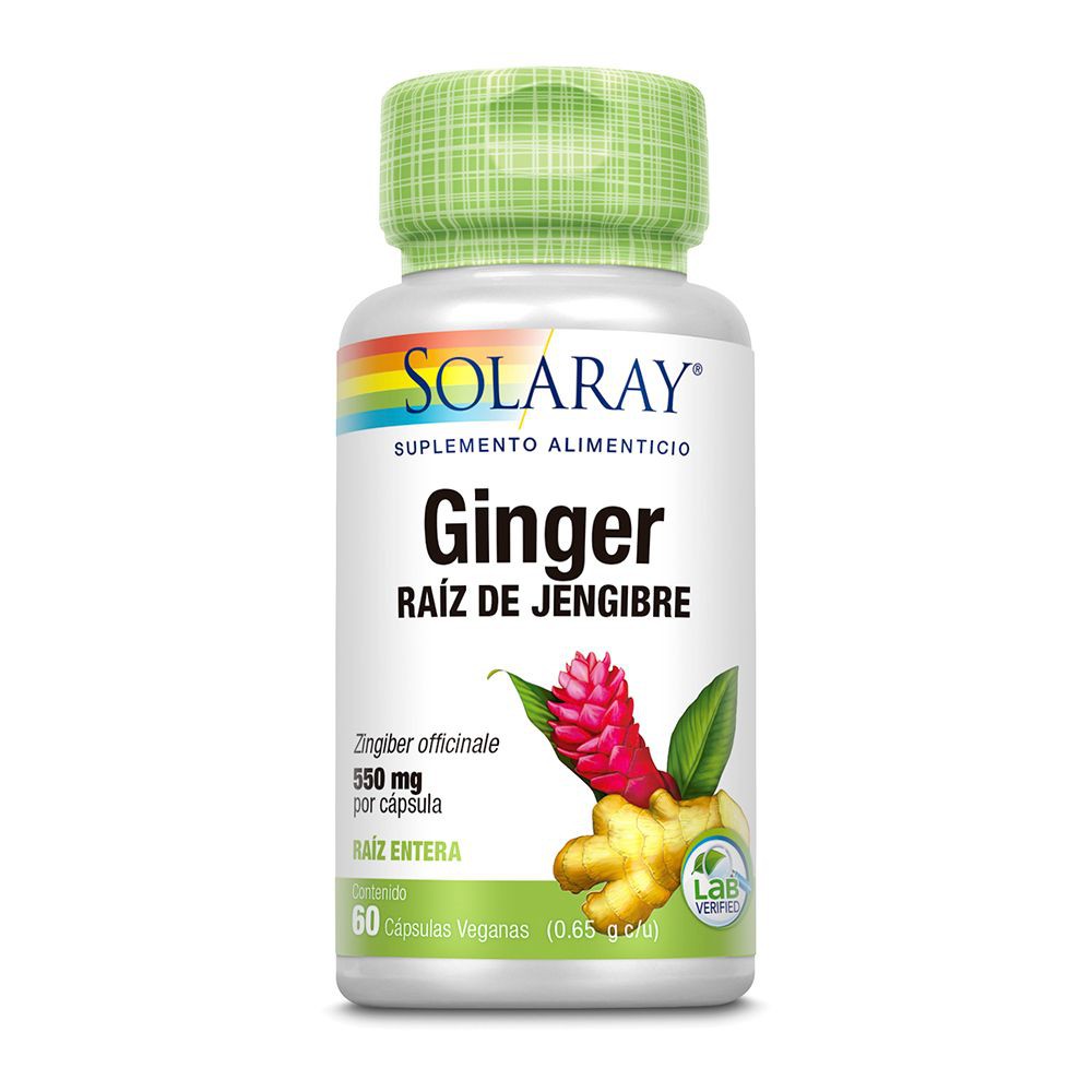 GINGER (RAIZ DE JENGIBRE) SOLARAY